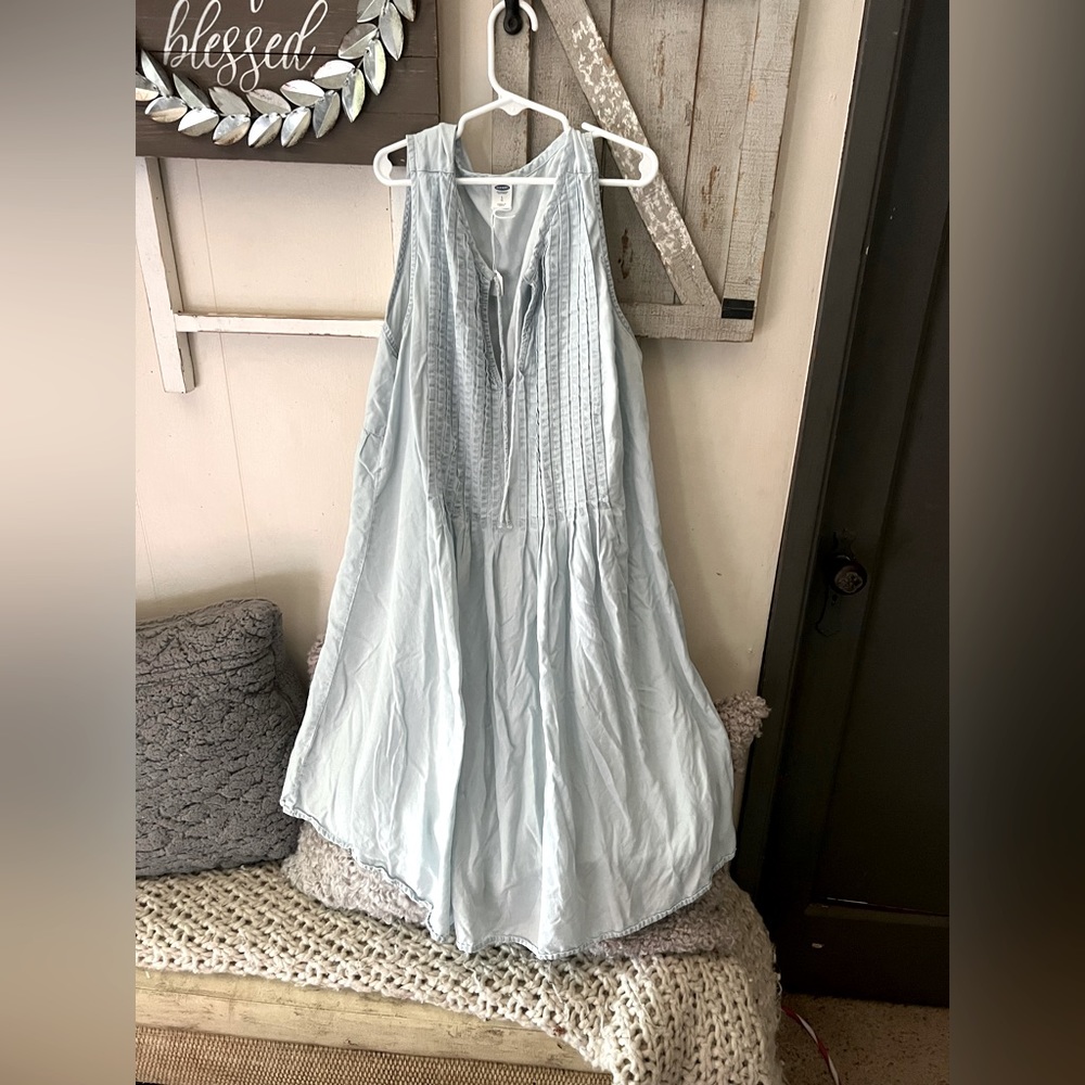 Size large old navy dress/long shirt